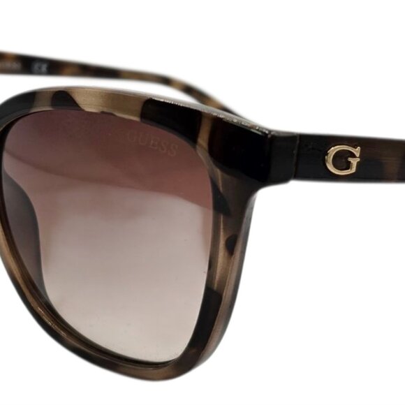 🕶️ Guess GF6005 Sunglasses – Tortoise Brown – Original Leopard Case - Picture 9 of 10
